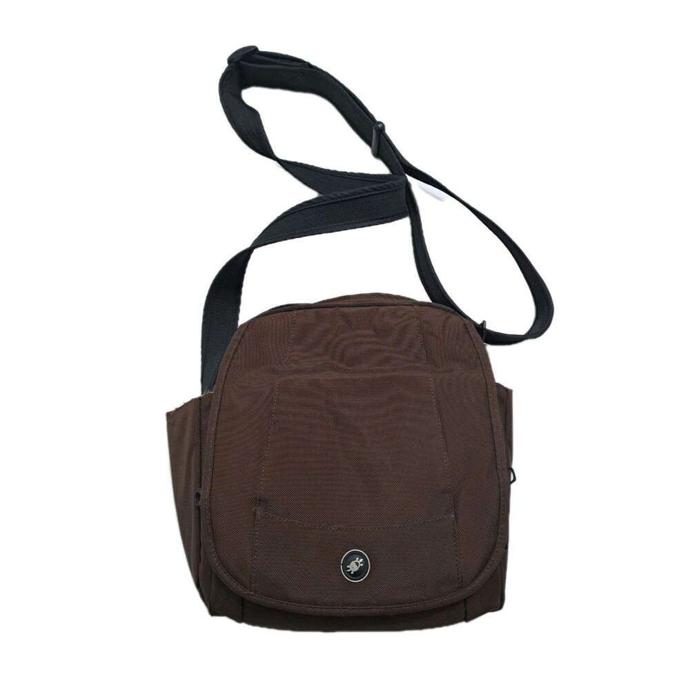 Pacsafe Crossbody Shoulder Bag Purse Metrosafe 200 Anti-theft Brown PB001